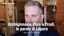 Archiginnasio d'oro a Prodi, le parole di Lepore