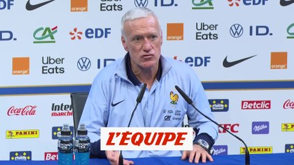 下载视频: Deschamps va « impliquer le maximum de joueurs » face à l'Allemagne et au Chili - Foot - Bleus