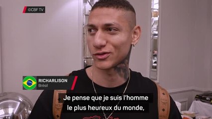 Brésil - Richarlison : "Je suis l'homme le plus heureux du monde"