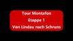 Tour Montafon Etappe 1: Mit dem Rad von Lindau nach Schruns