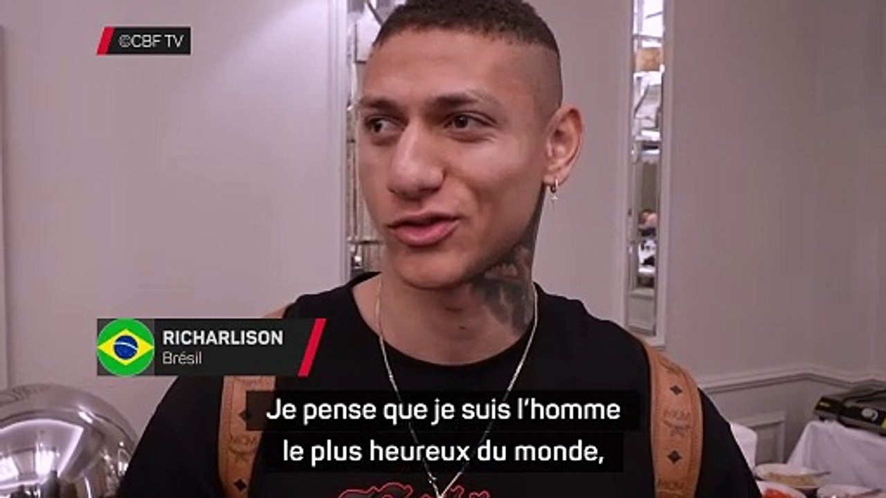 Richarlison : "Je suis l'homme le plus heureux du monde"