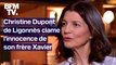 Christine Dupont de Ligonnès clame l'innocence de son frère Xavier dans une 