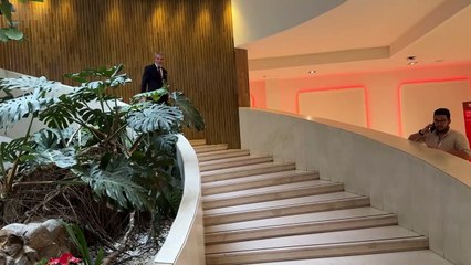 Enrique Cisneros, a su llegada