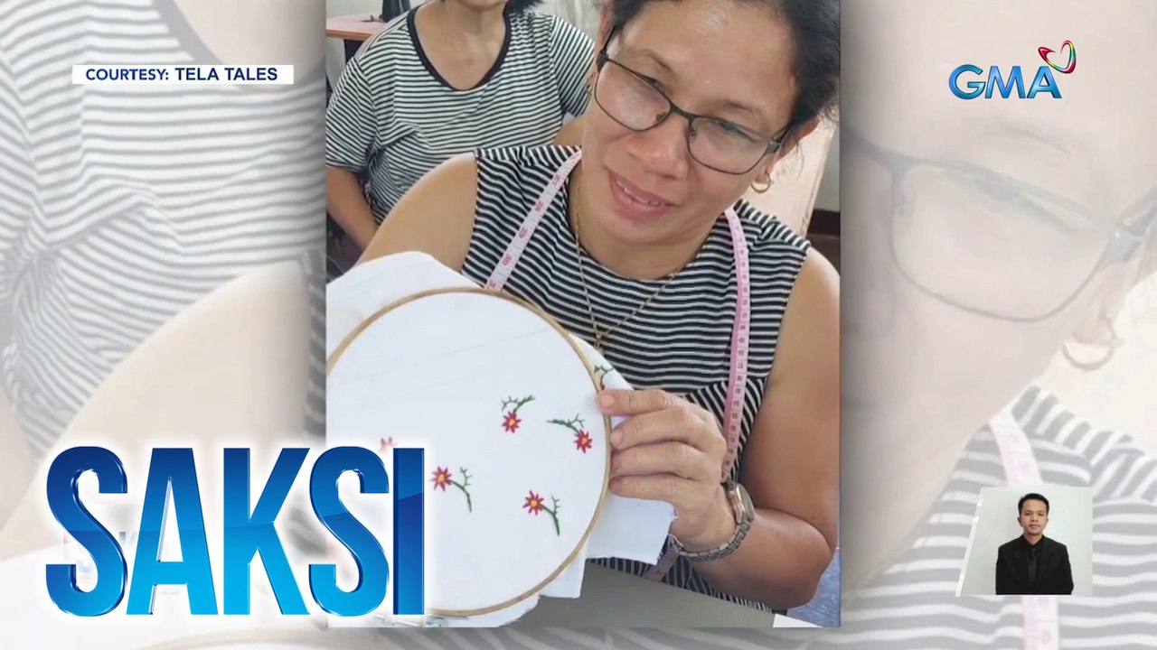 Proyektong "Tela Tales" kung saan ginagawang bag ang mga pinaglumaang tela, inilunsad ngayong World Recycling Day | Saksi