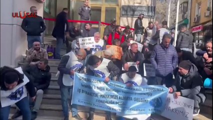 Taşeron şoförlerin eylemi sonuç getirdi! İşçilerin taleplerinin yüzde 80'i kabul edildi