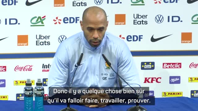France U23 - Henry : "Logique de rappeler Cherki, il y a eu une petite réponse à Toulouse”