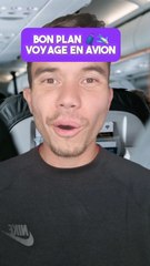 Astuce oreiller voyage en avion