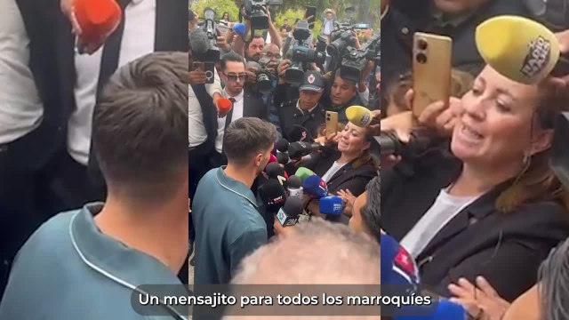 Las primeras declaraciones de Brahím como internacional con la Selección de Marruecos