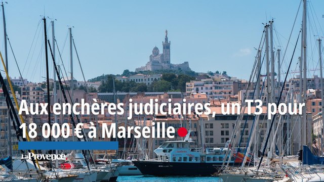 Aux enchères judiciaires, un T3 pour 18 000 € à Marseille