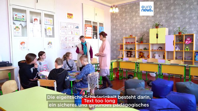 Russlands Krieg in der Ukraine: Neue Normalität für Kinder ist schwierig oder gar unmöglich