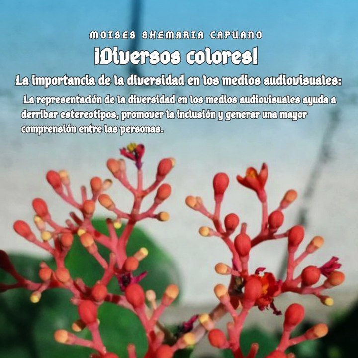 Moises Shemaria Capuano| ¡Diversos colores!  (Parte 2) (Creado por @MoisesShemariaCapuano)