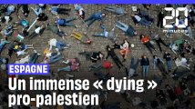 Guerre Israël-Hamas : Une immense manifestation pro-palestinienne en Espagne #short