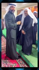 ندر لمشاري البلام قبل وفاته يتحقق في حفل زفاف ابنه