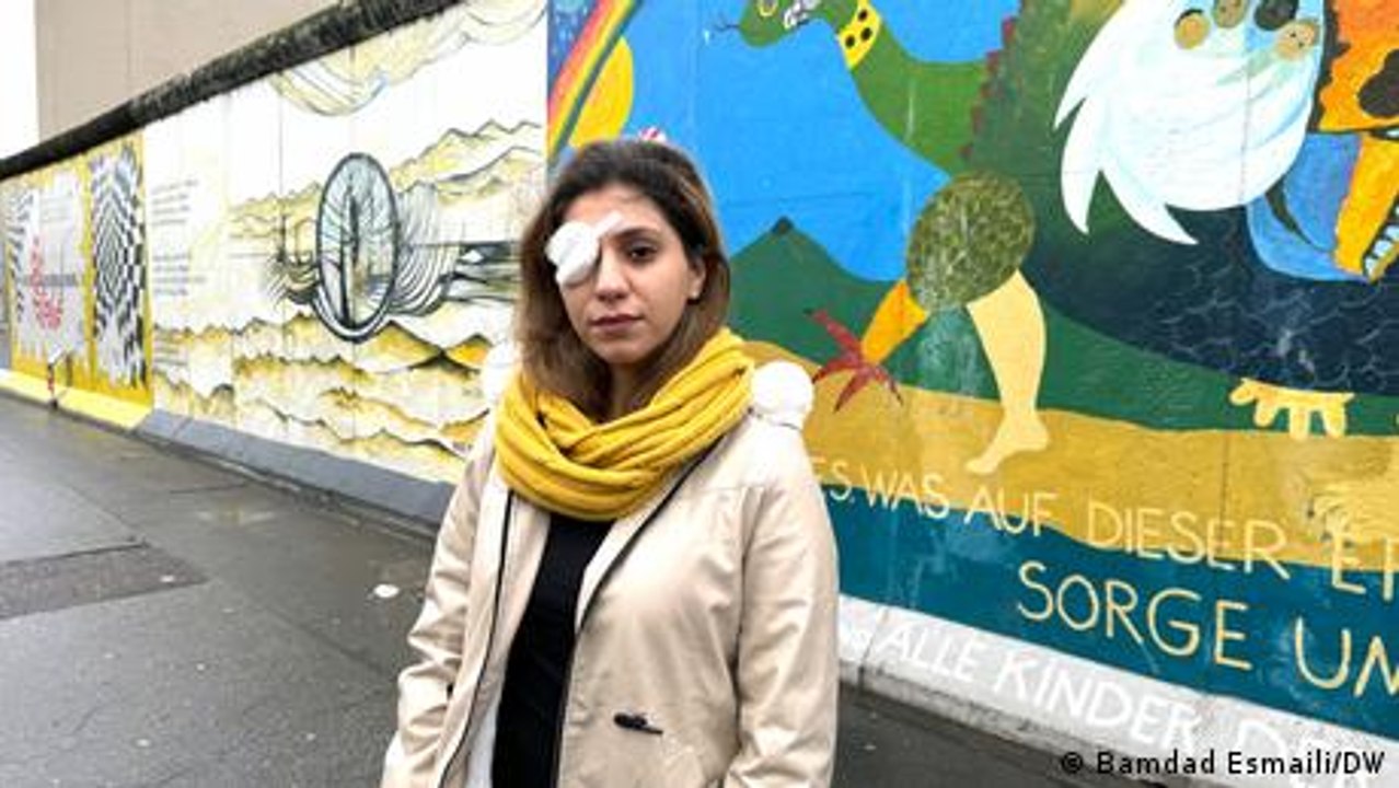 DW meets Iranian blinded during women’s rights...