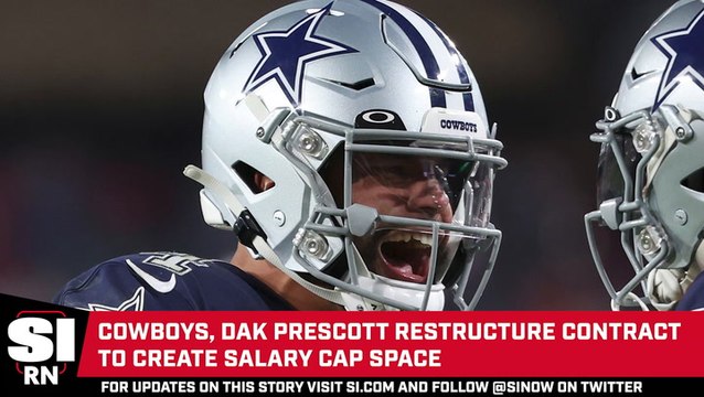 Cowboys, Dak Prescott Restructure Contract to Create Salary Cap Space