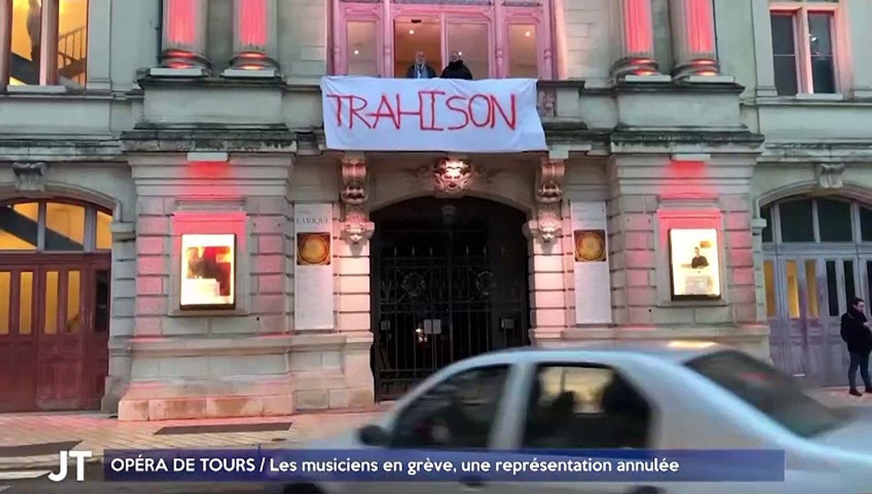 OPÉRA DU TOURS / Les musiciens en grève, une représentation annulée
