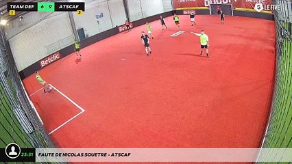 Faute de Nicolas SOUETRE - ATSCAF