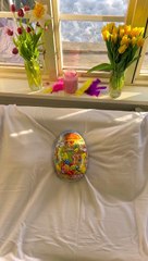 Goldendoodle Easter Egg