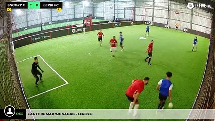Faute de maxime hagag - Lerbi FC