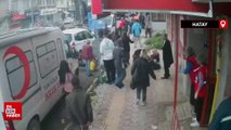 İskenderun'da yemek dağıtan Türk Kızılay personeline saldırı