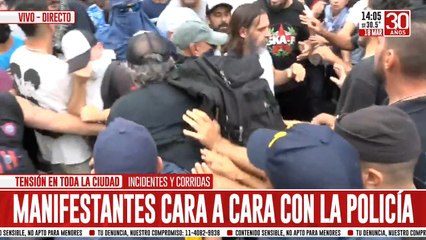 Tensión en toda la ciudad: incidentes y corridas en Liniers