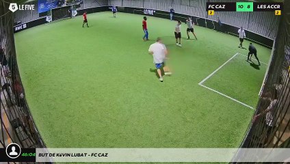 But de Kévin Lubat - FC CAZ