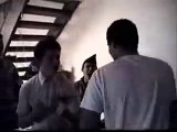 Funny video - Frat boy gets knocked out