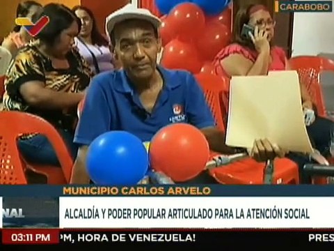 Carabobo | Alcaldía del mcpio. Carlos Arvelo entrega ayudas técnicas a los habitantes de la entidad