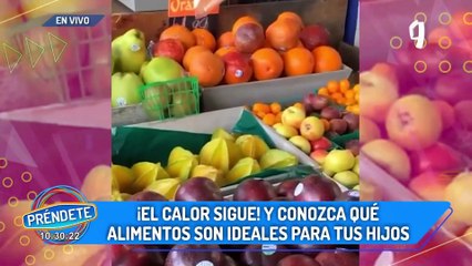 Lonchera nutritiva y refrescante para tus hijos: estos son los alimentos para mantenerlos hidratados
