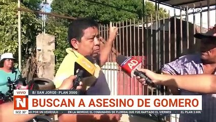 Buscan al asesino del gomero