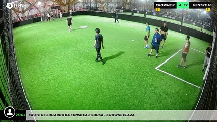 Faute de Eduardo Da Fonseca e Sousa - CROWNE PLAZA