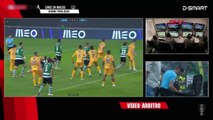 Portekizli hakem, penaltı kararının gerekçesini tüm stadyuma açıkladı