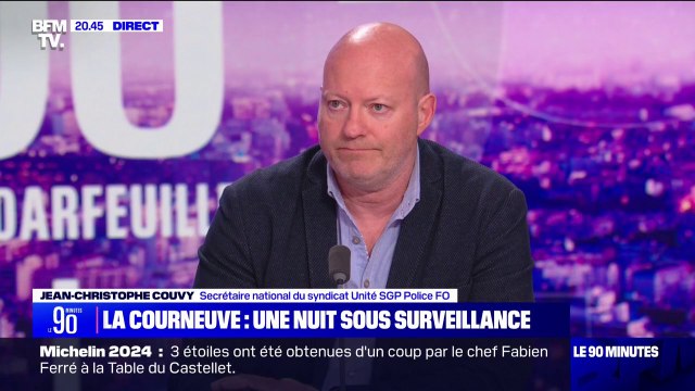 Commissariat attaqué à La Courneuve: C'est le match retour du quartier qui a décidé de se taper du bleu , pour Jean-Christophe Couvy (Unité SGP police-FO)