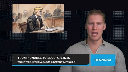Trump's Legal Team Says It's 'Impossible' to Secure Full $454M Civil Fraud Judgment Against Him