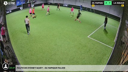 Faute de Sydney Mary - OLYMPIQUE PALOIS