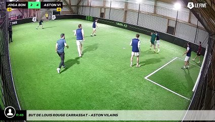 But de Louis Rouge Carrassat - ASTON VILAINS