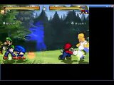 Luigio MUGEN Battle #3: Team Homer vs Team Super Mario