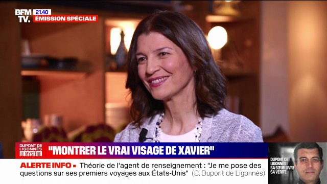 Affaire Xavier Dupont de Ligonnès: Je le remercie beaucoup de nous avoir adressé cette lettre et d'avoir cru en nous , affirme sa sœur Christine