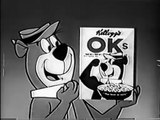 1960 Kellogg's OK's Cereal with Yogi Bear TV commercial