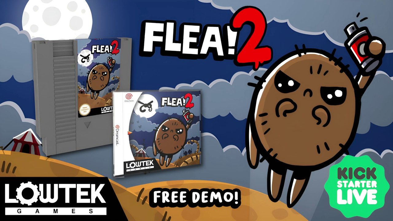 FLEA!2 - A sequel to the hit NES and Dreamcast game Flea!