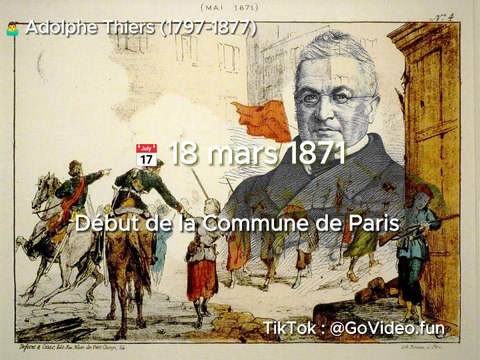 18 mars 1871 - Début de la Commune de Paris