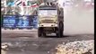 Russian Kamaz trucks in action at IDEX