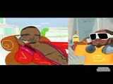 Akon, T-Pain & Snoop Dogg Cartoon Video