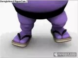 Dancing Purple Hippo sings SexyBack
