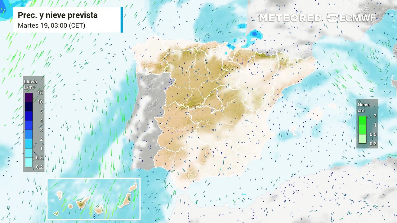 En unas horas la DANA dejará chubascos tormentosos, granizadas y posibles reventones en varias zonas de España.