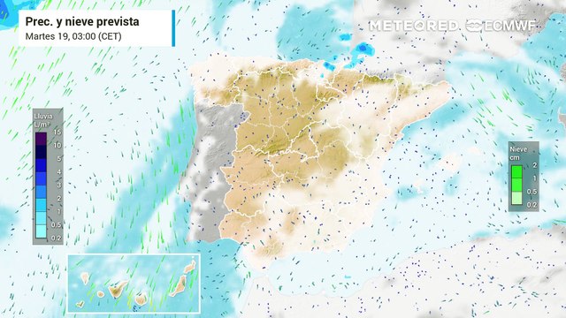 En unas horas la DANA dejará chubascos tormentosos, granizadas y posibles reventones en varias zonas de España.