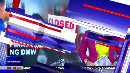 Panibagong illegal recruitment agency sa Q.C., ipinasara ng DMW