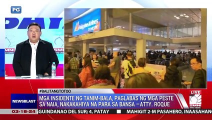 Mga insidente ng tanim-bala, paglabas ng mga peste sa NAIA, nakakahiya na para sa bansa −Atty. Roque