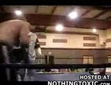 Wrestler Shatters Teeth In Bowling Ball Stunt