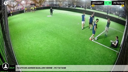 Faute de Adrien Guillon Verne - FC TATANE